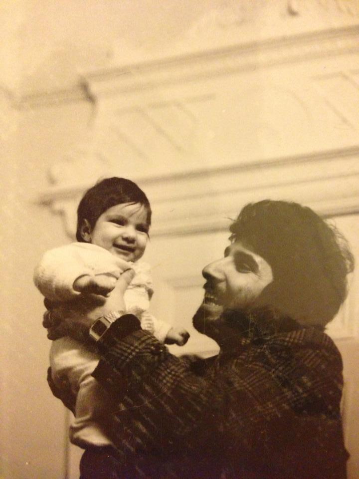 baby me with Dad