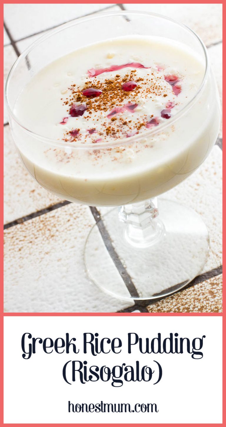 Perfect Greek Rice Pudding (Risogalo) l Honest Mum