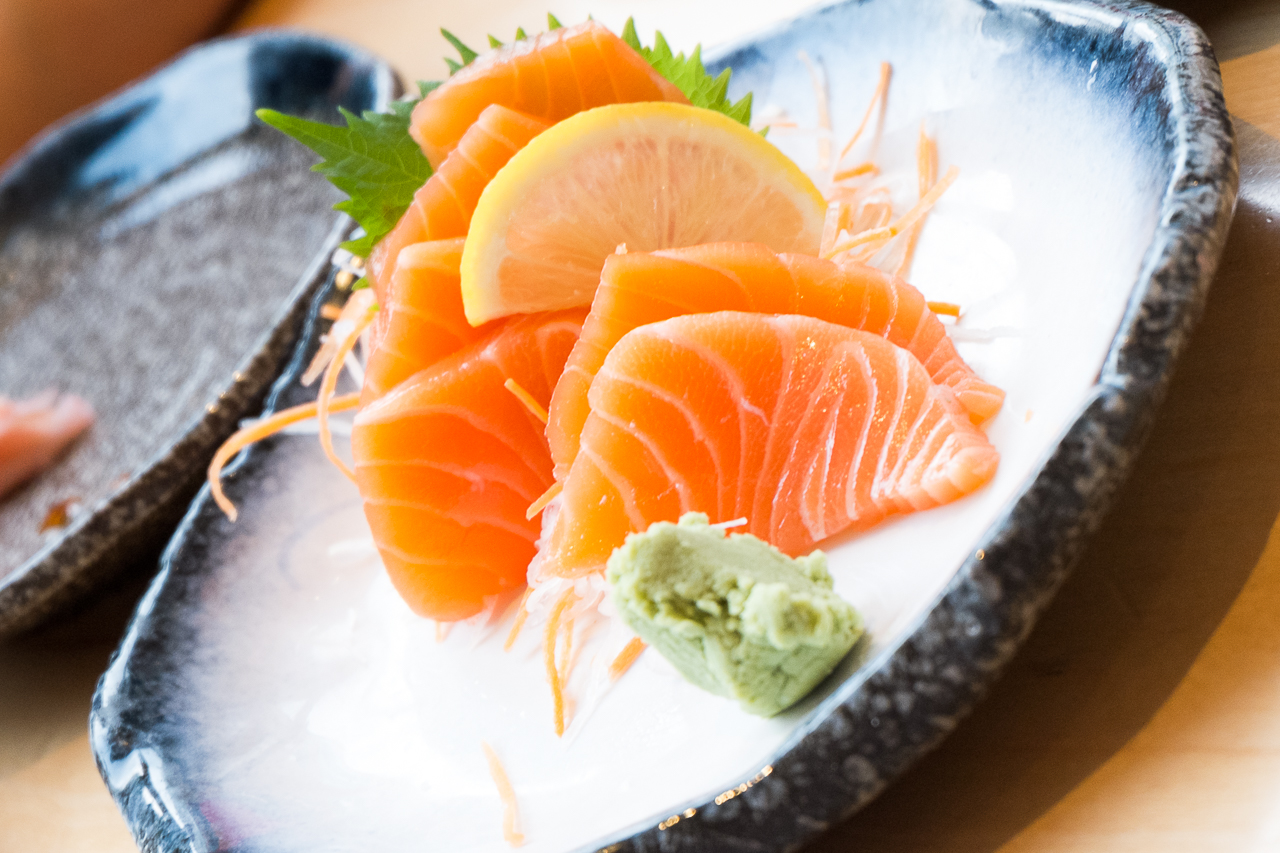 salmon sashimi-Honest Mum