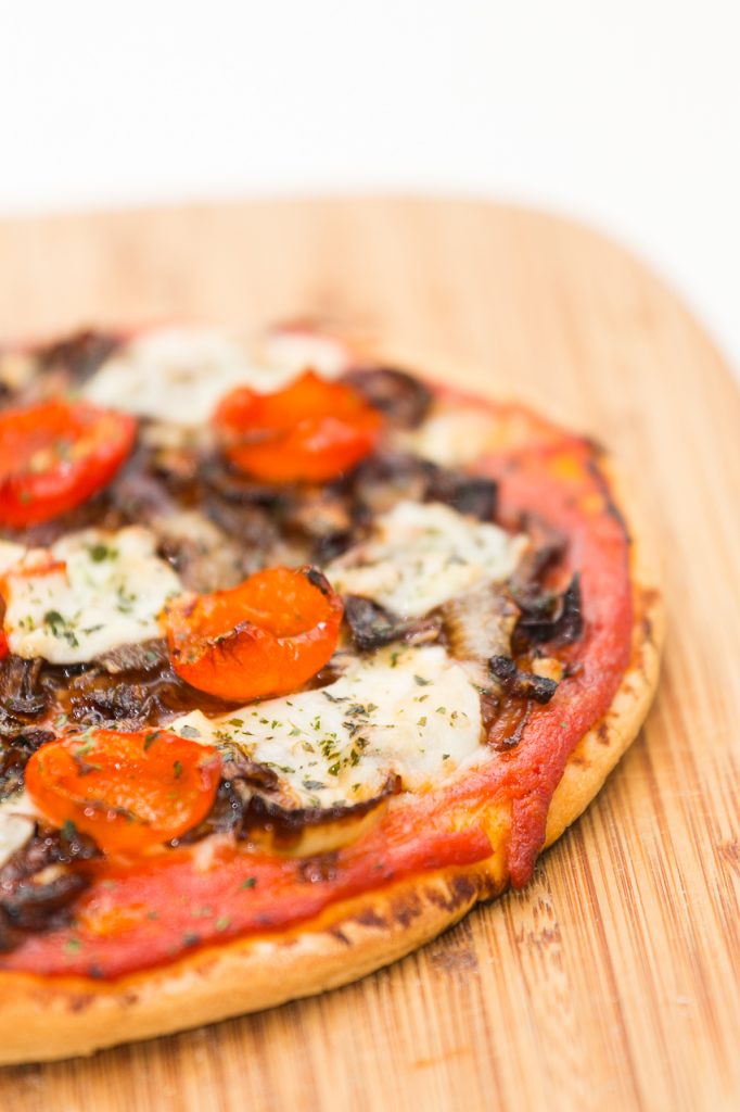 GlutenFree Caramelised Onion and Goat's Cheese Pizza