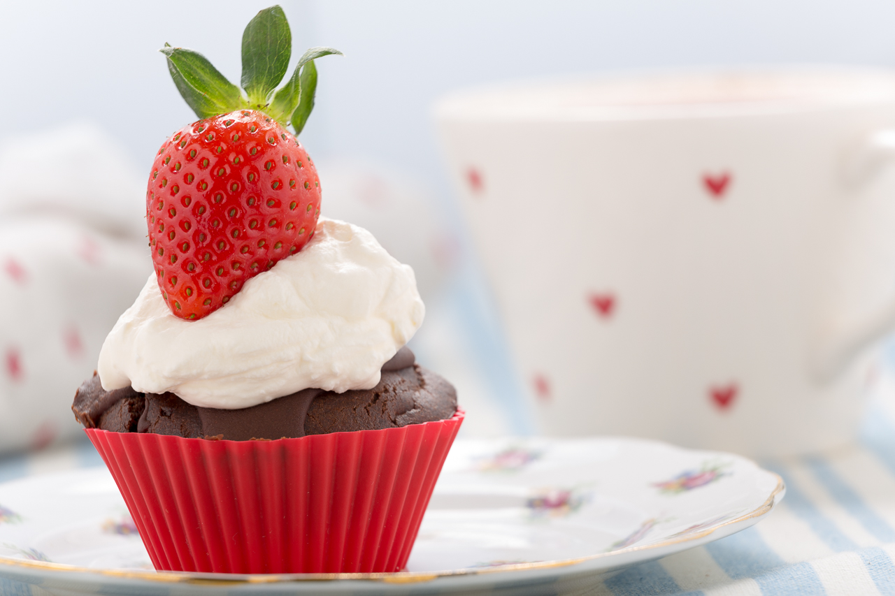 gluten-free chocolate cupcake