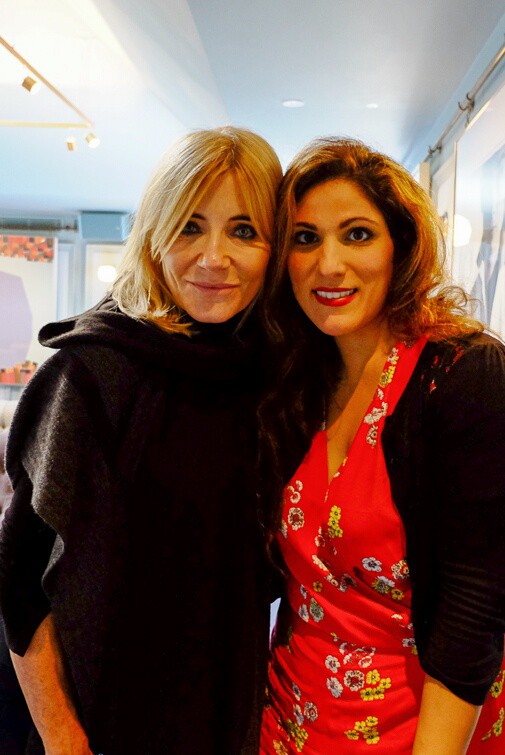 Vicki Psarias and Michelle Collins