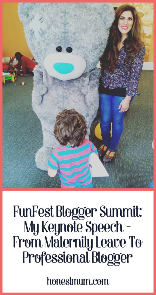 My Time at the FunFest Blogger Summit 2015 (Including my Keynote Speech from Maternity Leave to Professional Blogger) - Honest Mum