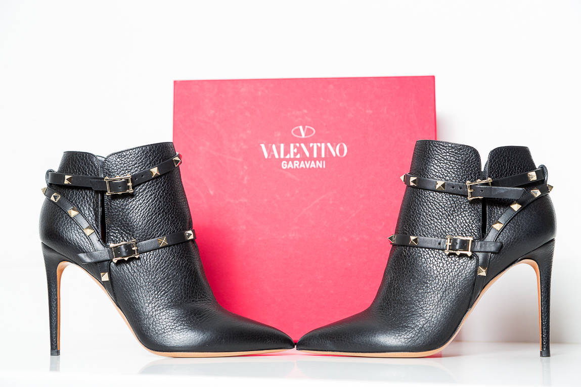 Valentino 100 leather boots