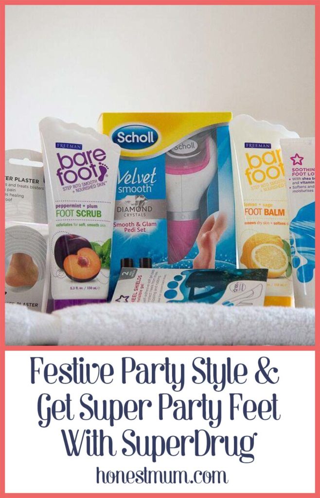 Festive Party Style & Get #SuperPartyFeet with Superdrug #ad - Honest Mum
