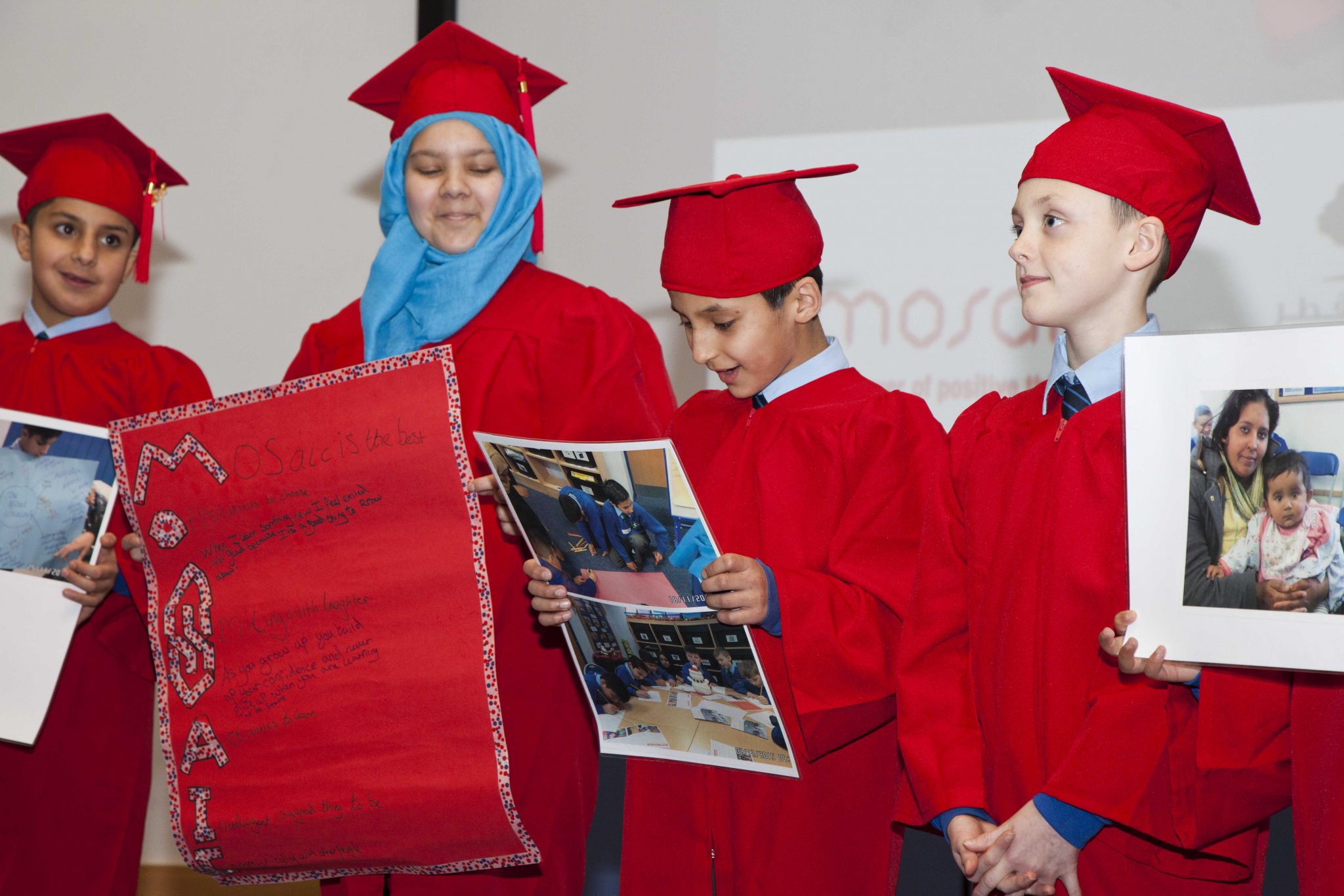 Mosaic Yks Graduation Ceremony 151215 Castleton Primary, Fagley Primary, St Matthew's C of E Primary and Talbot Primary Schools