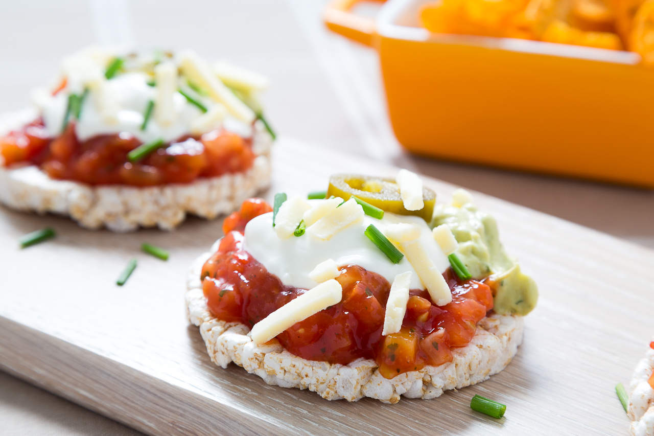 GlutenFree Nacho Style Rice Cakes l Honest Mum