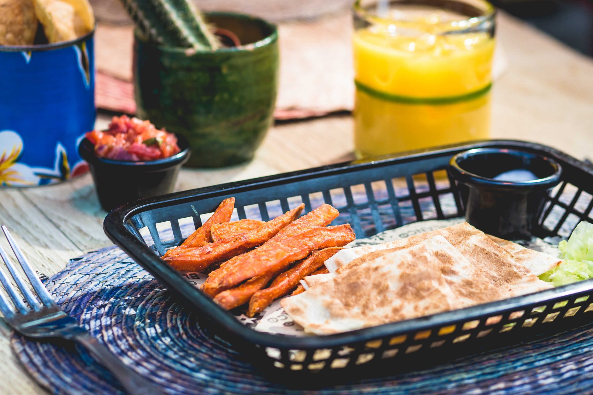 Mexican food for kids at Cielo Blanco Leeds