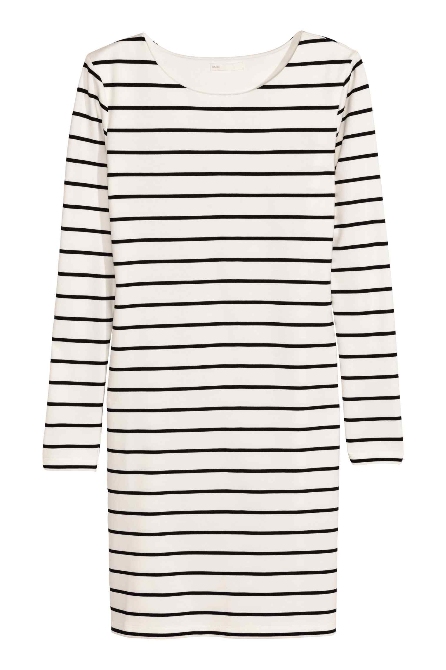 H&M striped Jersey dress