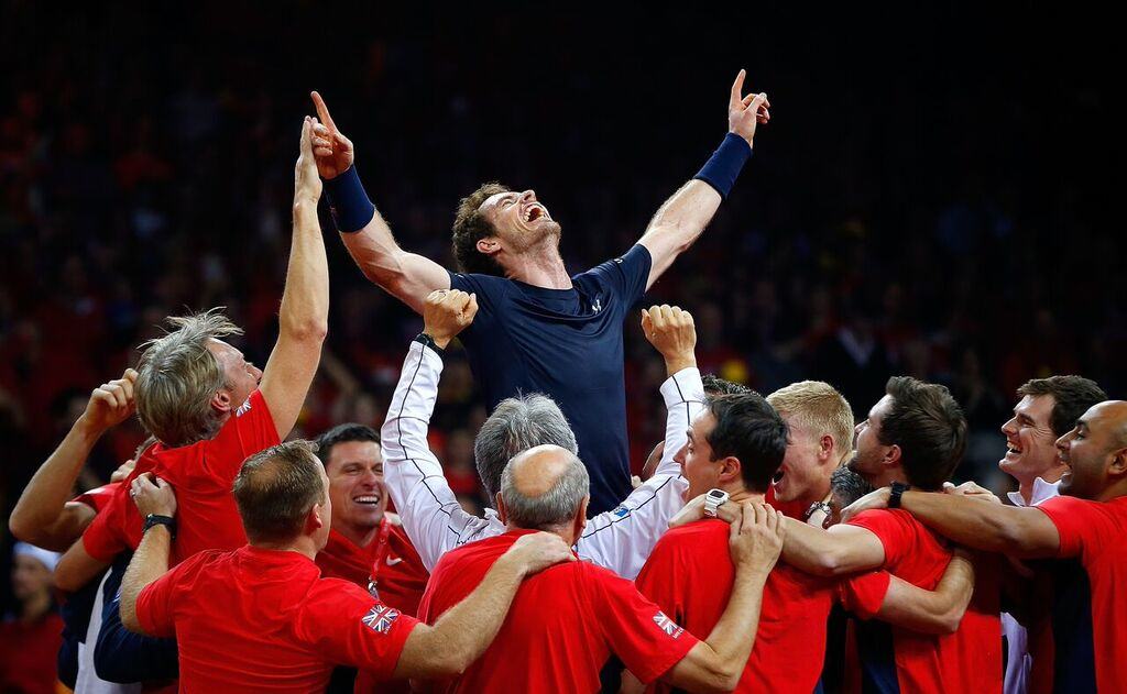 Andy Murray wins the Davis Cup