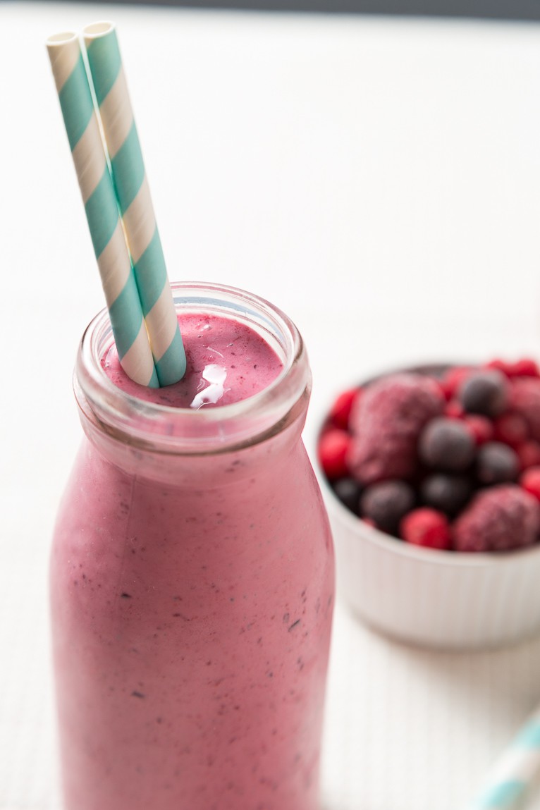 Mixed Berry Smoothie-perfect for families