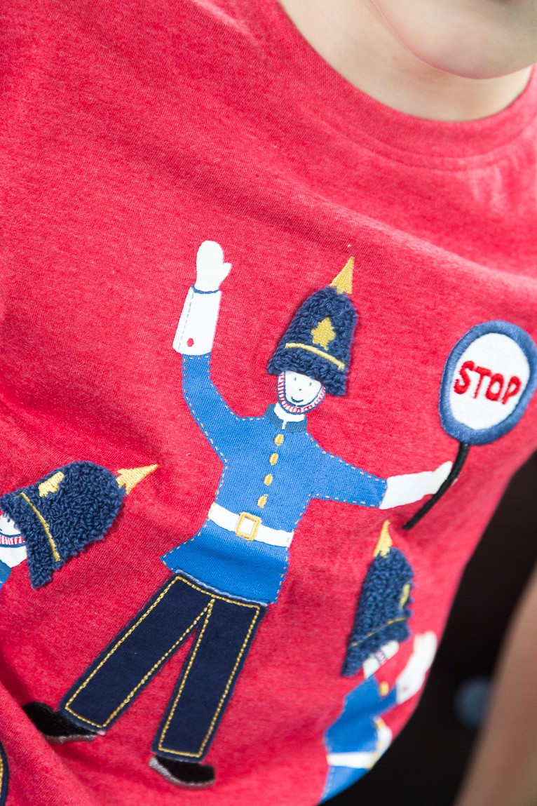 police print t-shirt for kids by Monsoon
