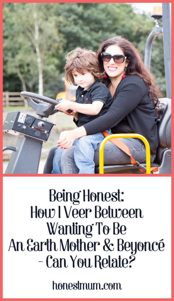 Being Honest: How I Veer Between Wanting to Be An Earth Mother & Beyoncé-Can You Relate? - Honest Mum