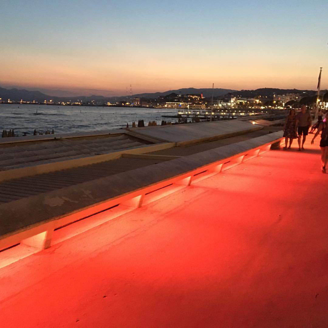 Cannes by night