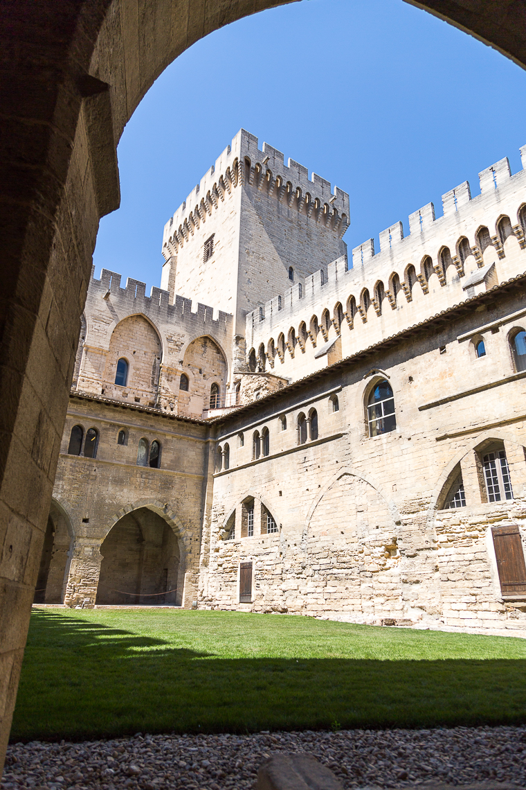The Popes Palace in Avignon