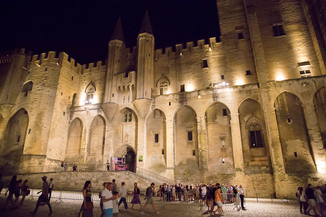 UNESCO World Heritage Site of Avignon: Palais Des Papes