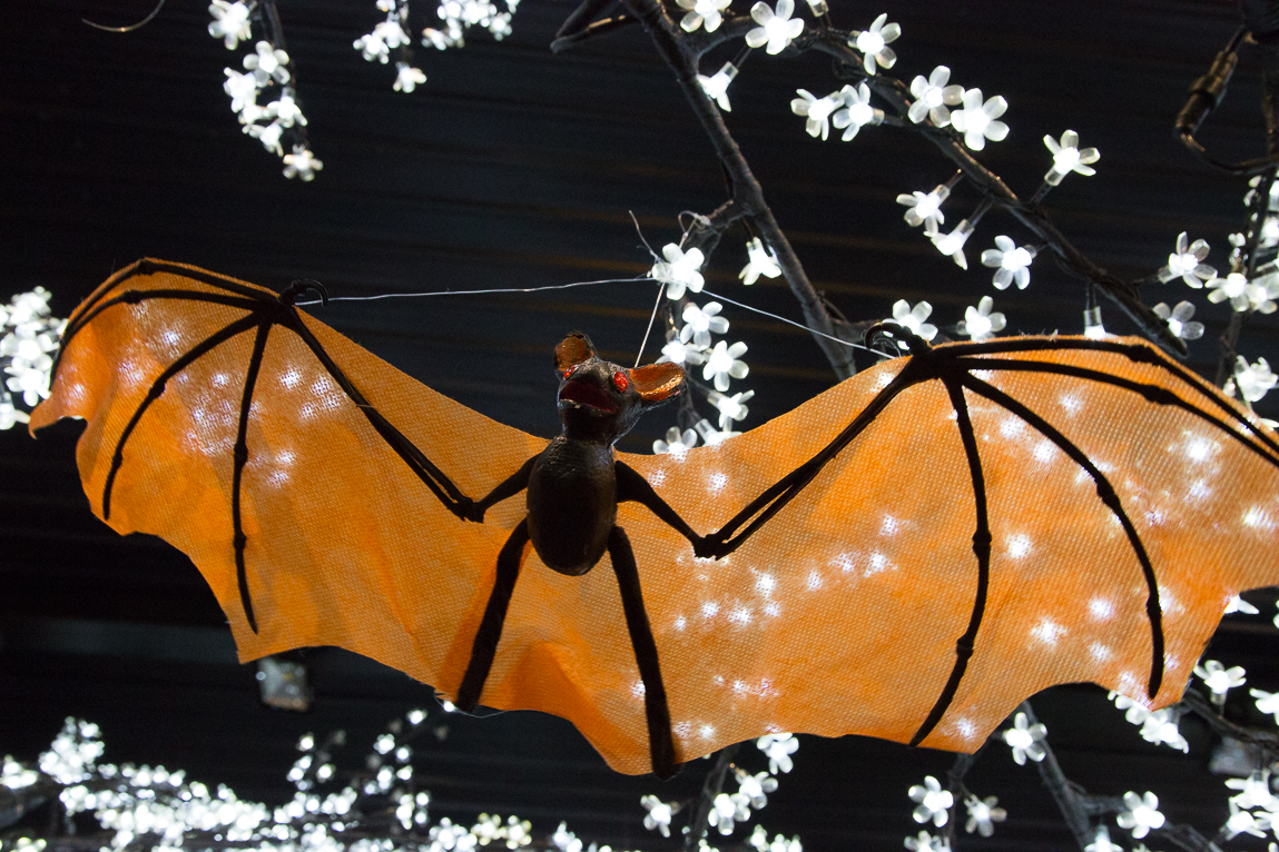 Halloween bat decoration