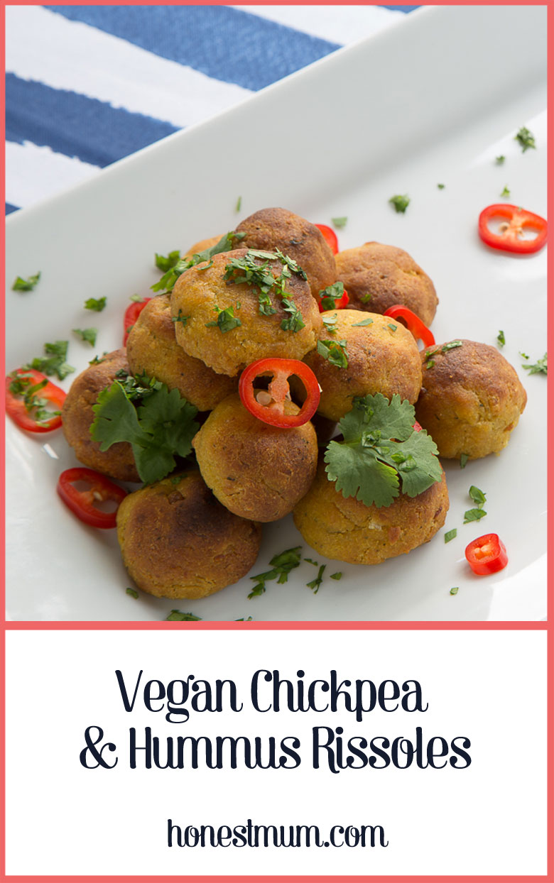 Vegan Chickpea & Hummus Rissoles