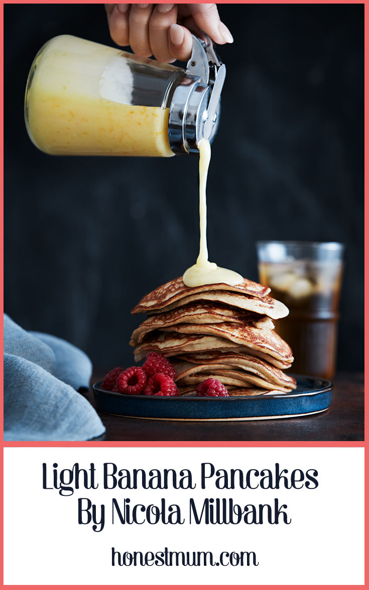 Light Banana Pancakes By Nicola Millbank