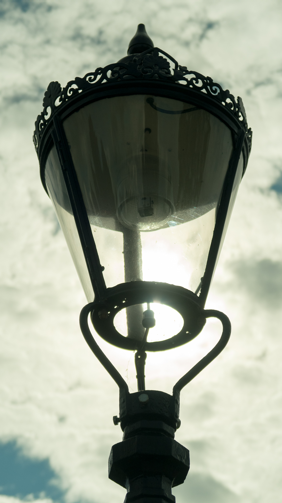 lamp post in London
