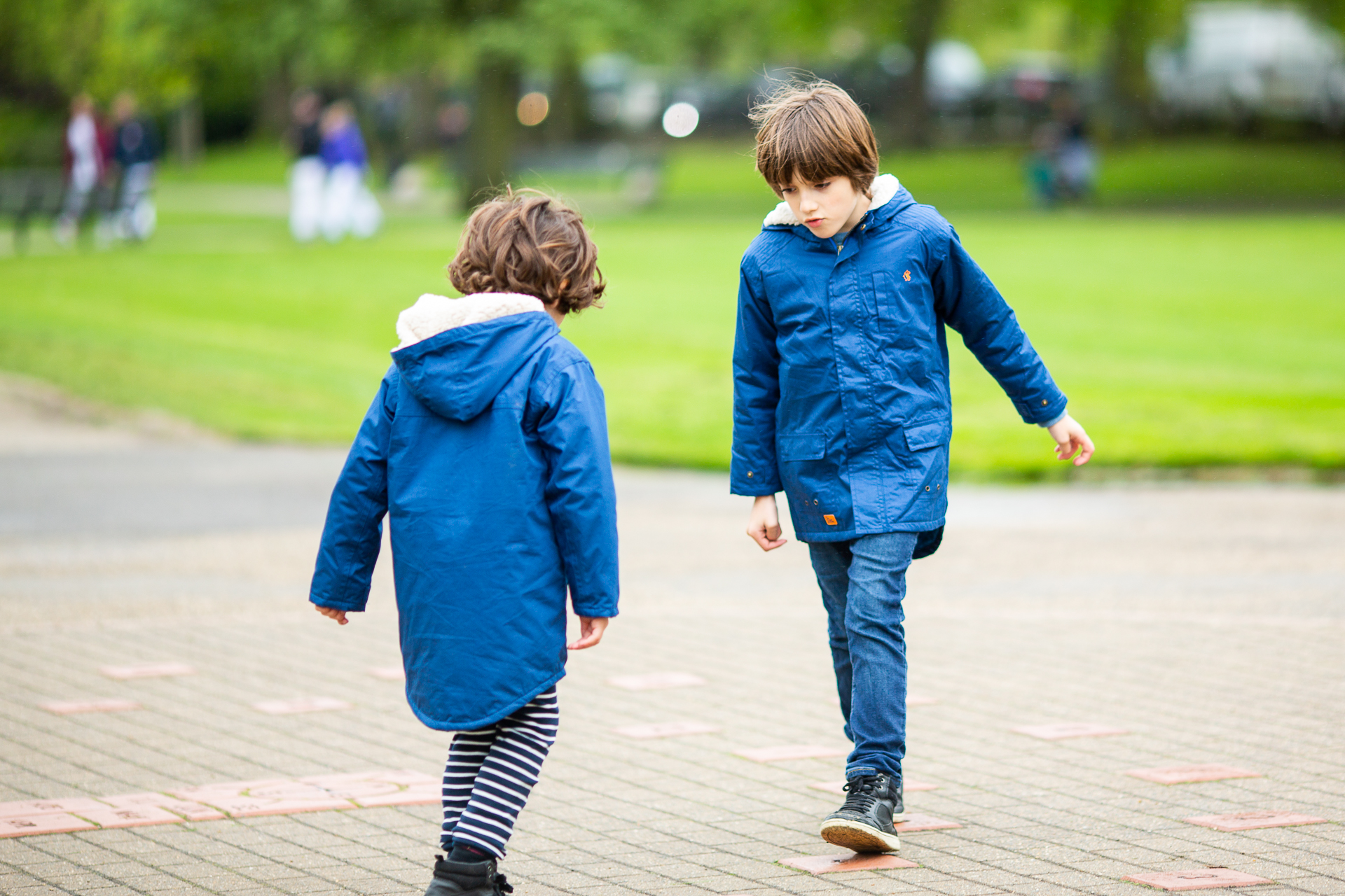 navy kids waterproof coats by Lighthouse Clothing