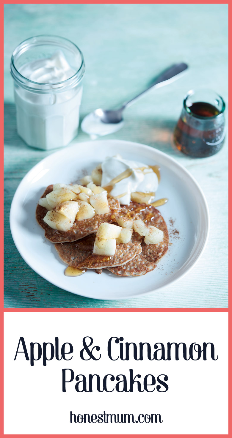 Apple & Cinnamon Pancakes - The G Diet Plan book recipe