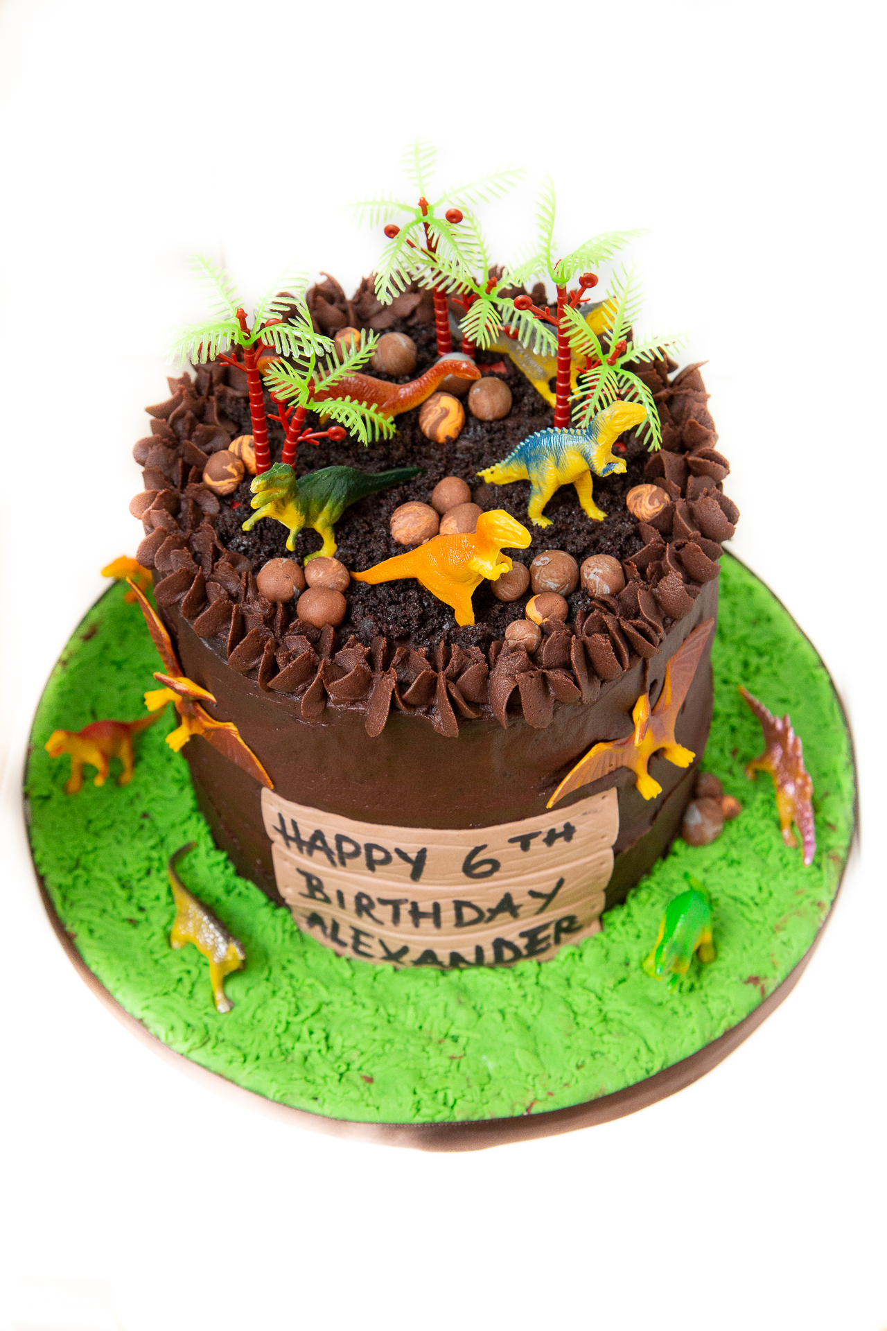 vegan 6th birthday cake