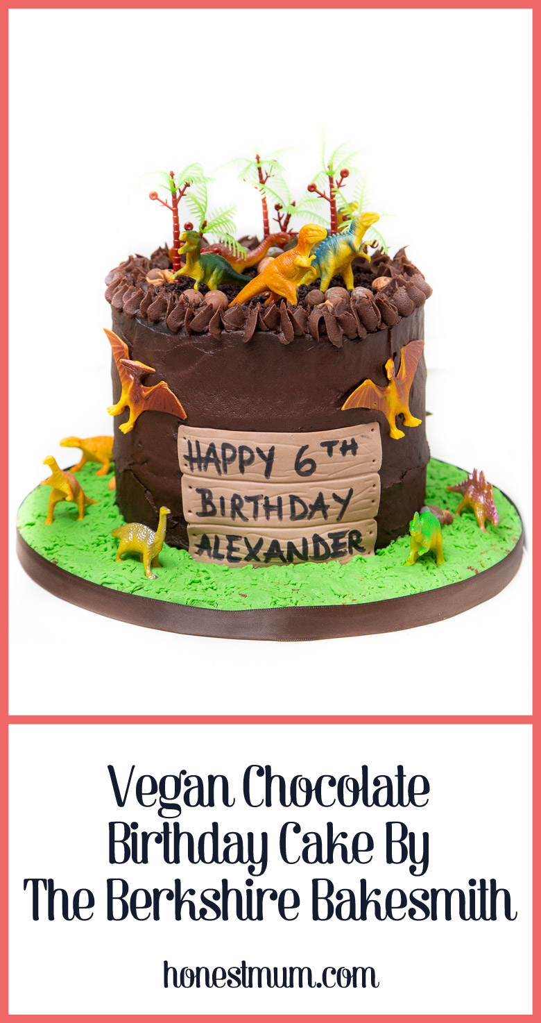 vegan birthday cake by the Berkshire Bakesmith