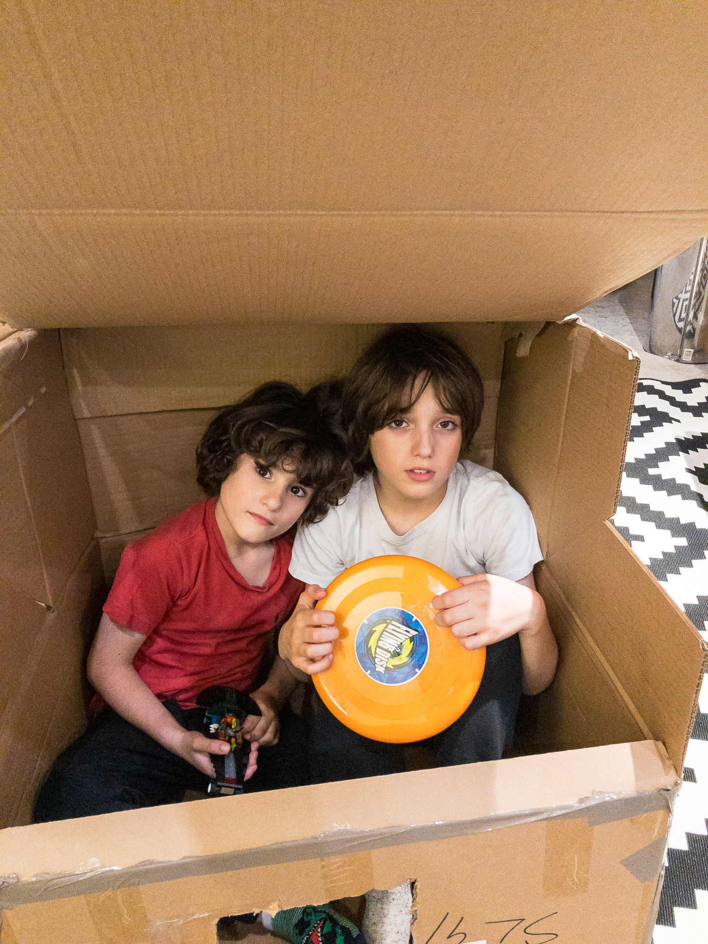 kids in a box