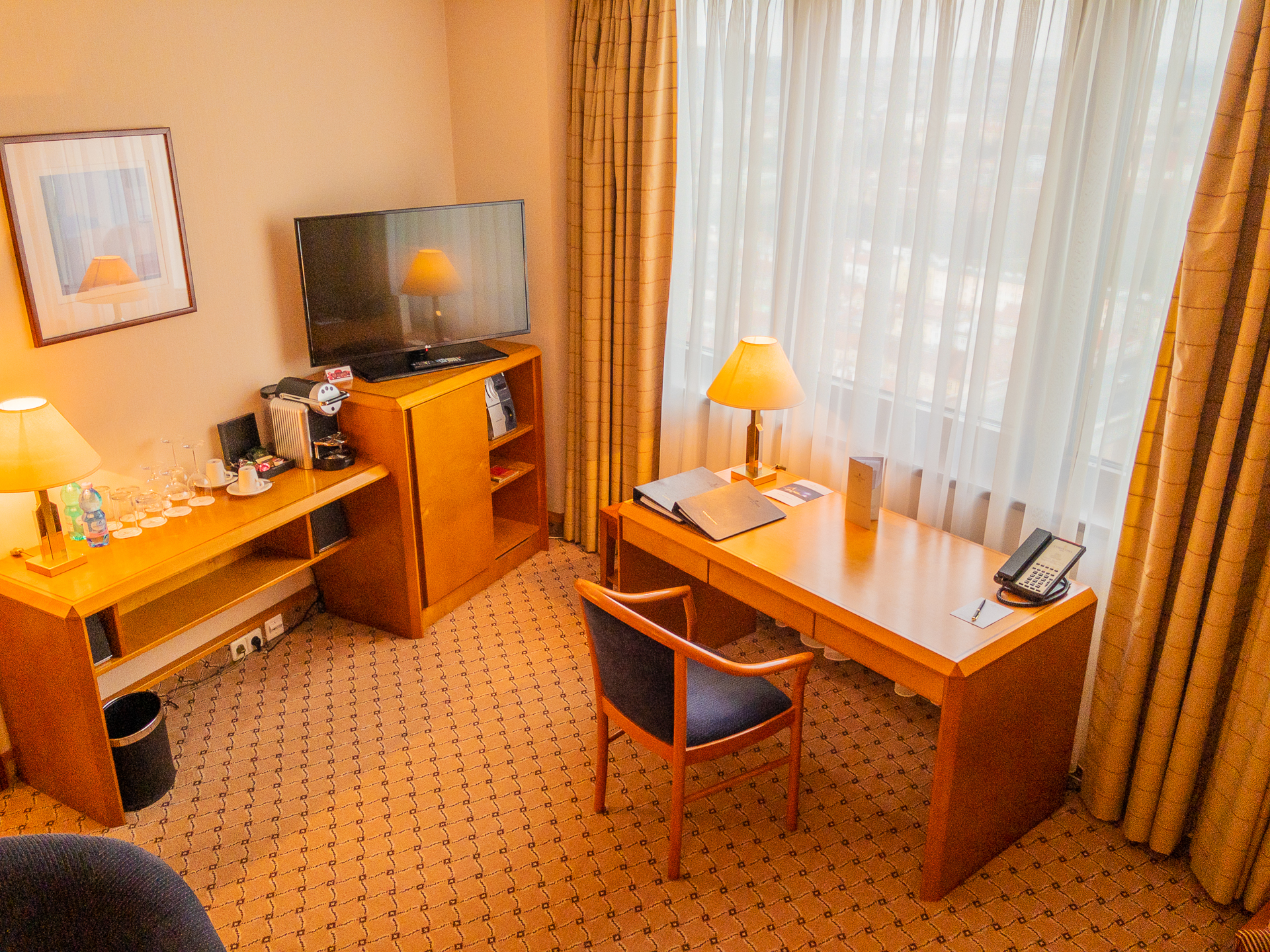 hotel suite at Corinthia Prague