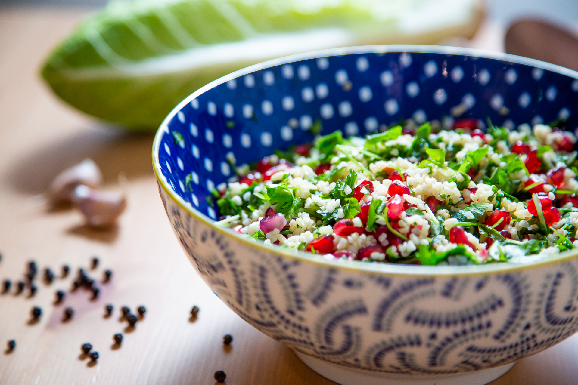 sumptuous Middle Eastern salad