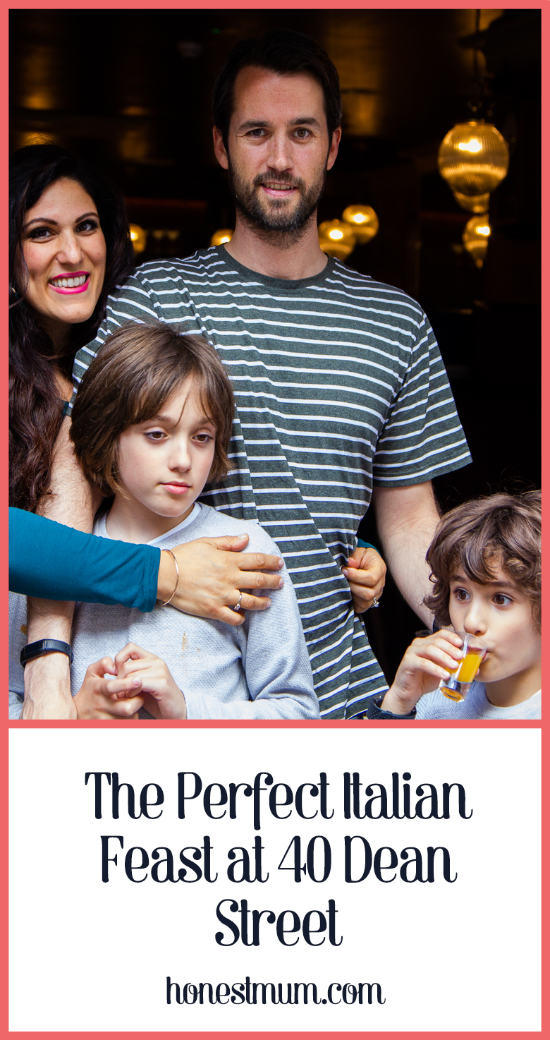 The Perfect Italian Feast at 40 Dean Street