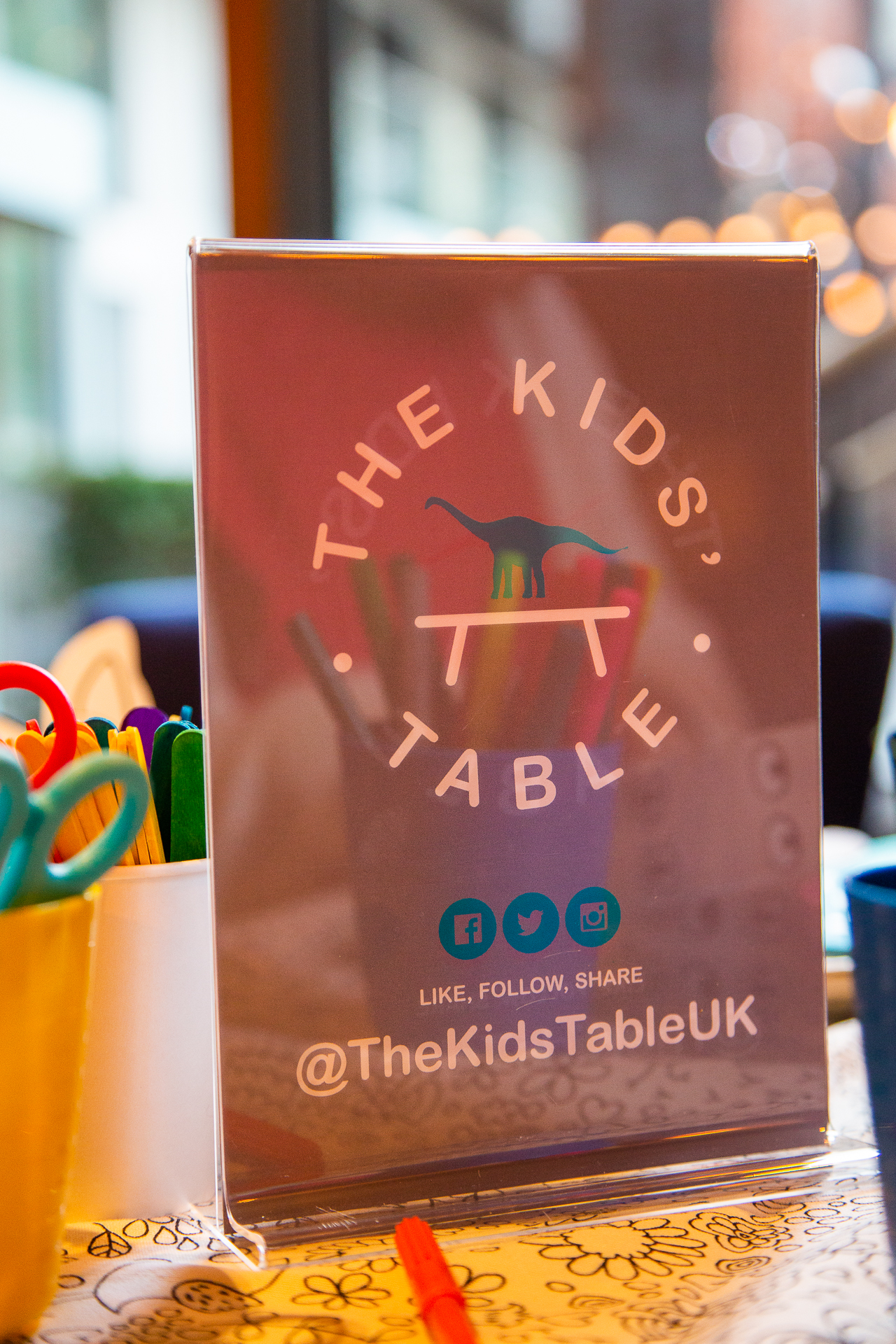 The Kids Table at Percy & Founders, London
