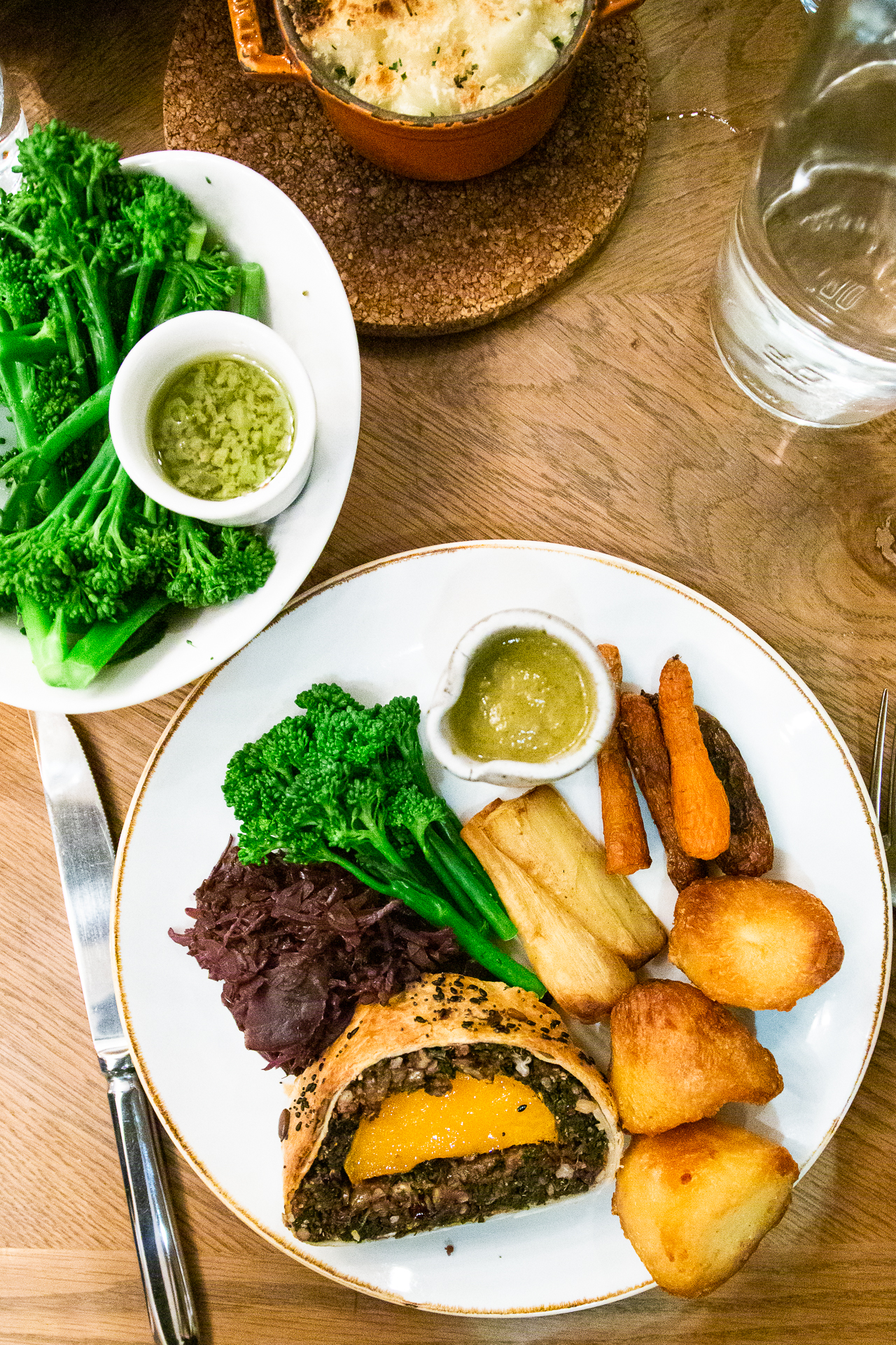 vegan roast dinner at Percy & Founders, London