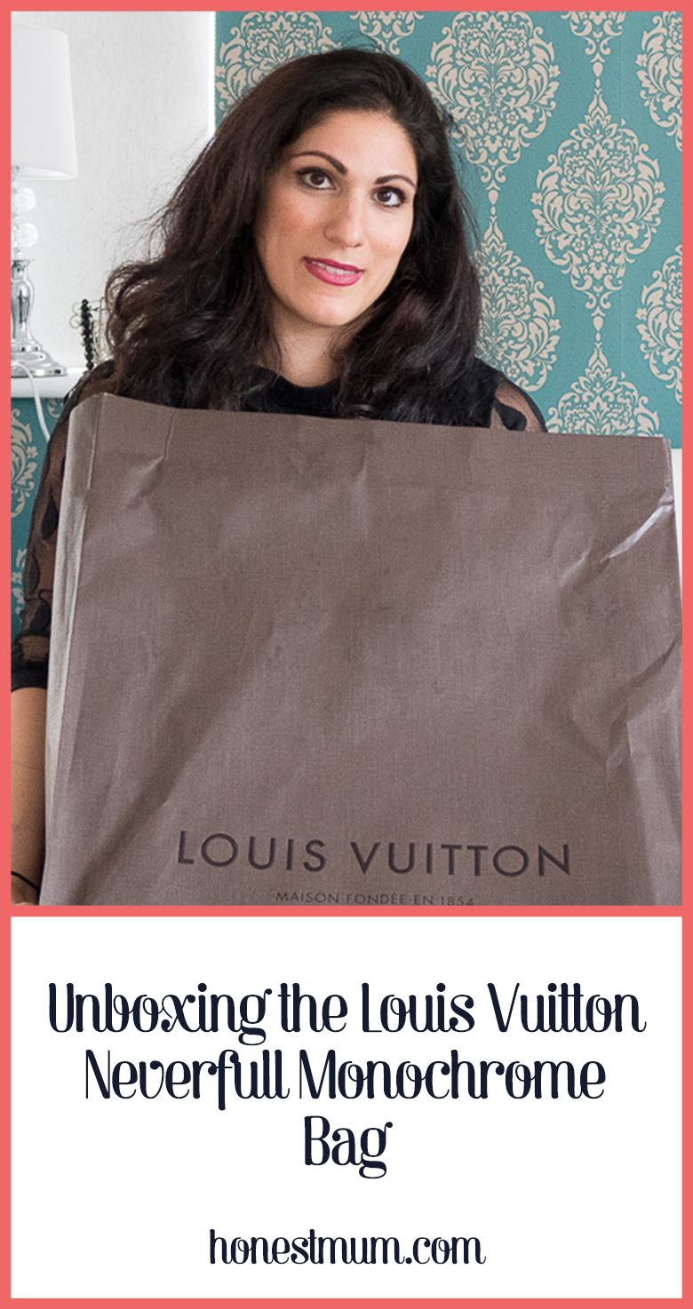 Unboxing the Louis Vuitton Neverfull Monochrome Bag