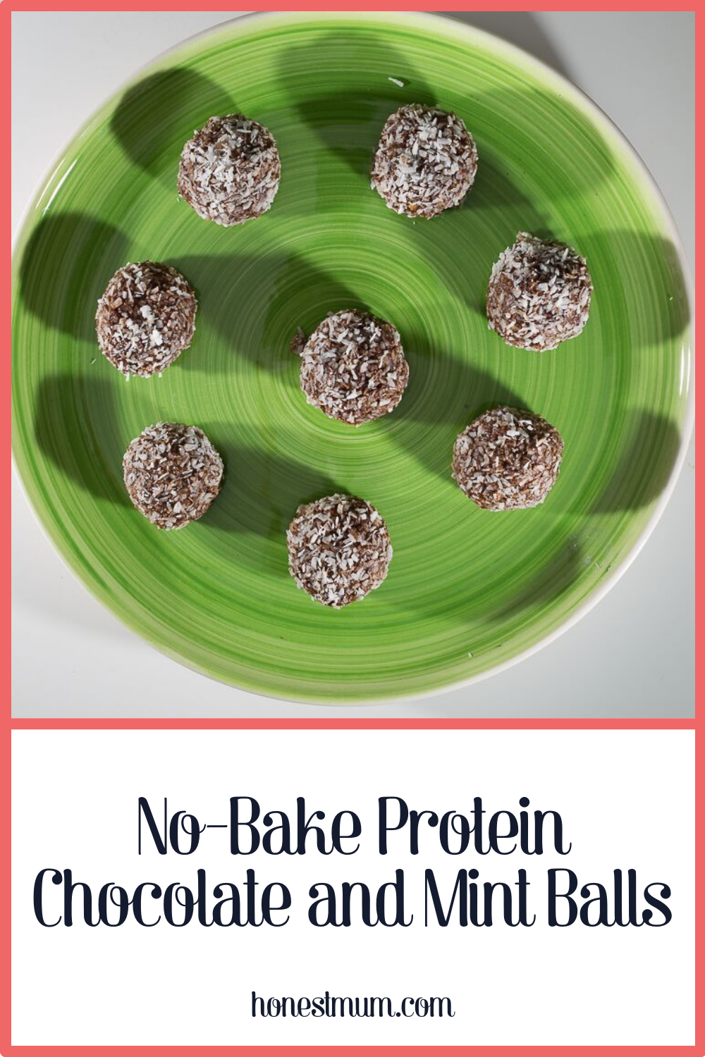 No Bake Protein Chocolate And Mint Balls