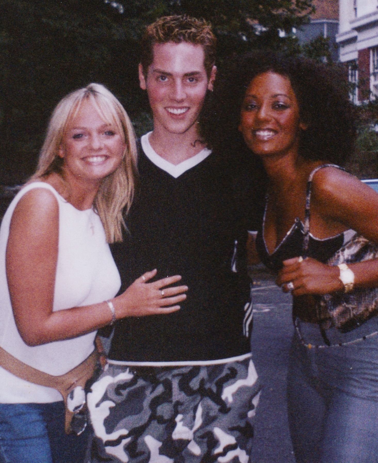 Emma Bunton and Mel B from the Spice Girls