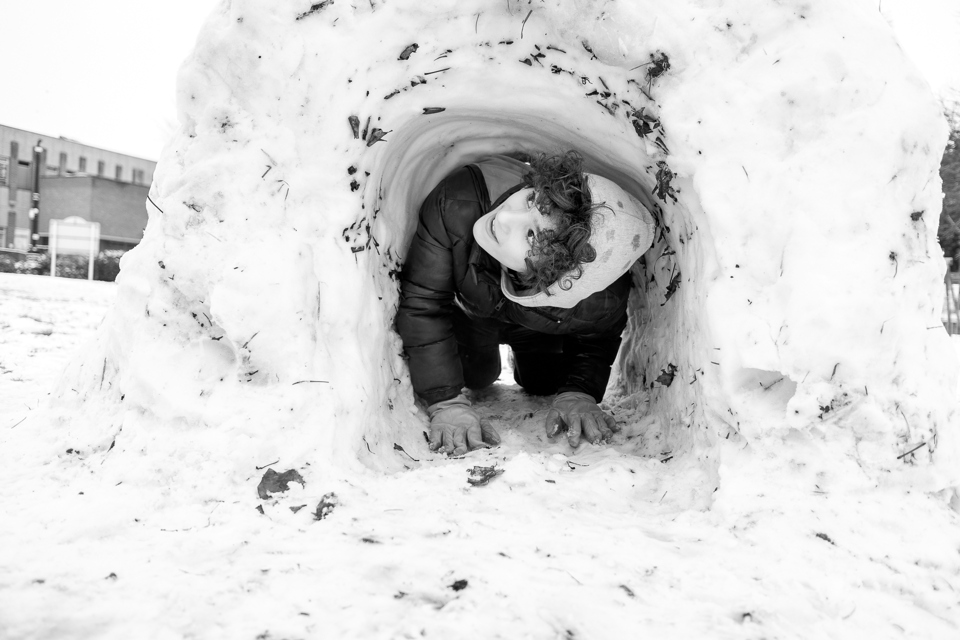 snow igloo