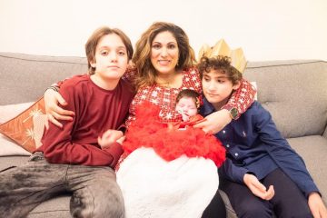 Vicki and kids