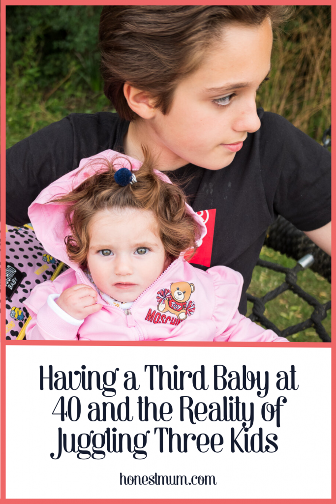 Having a Third Baby at 40 and the Reality of Juggling Three Kids 