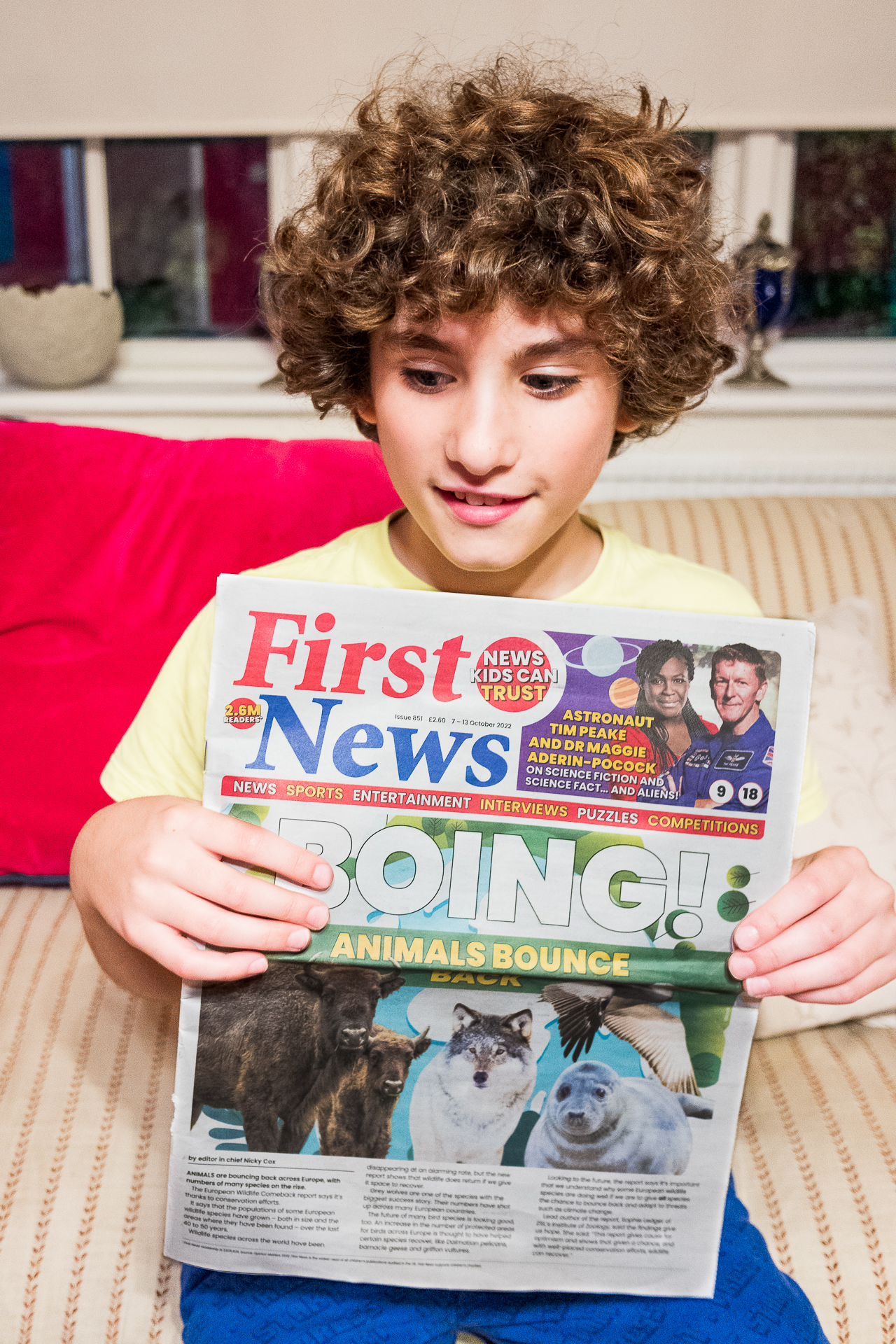 childen's newspaper and app First News